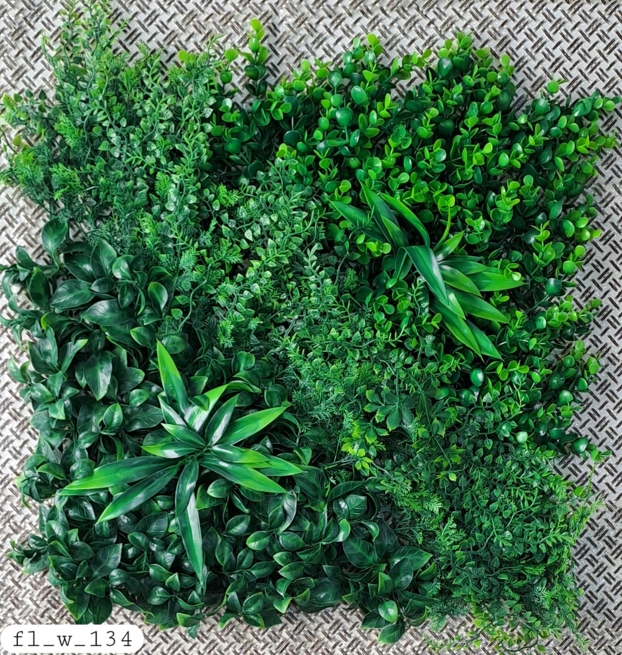 PaysaPanache Carré Vert Luxueux 50×50 cm