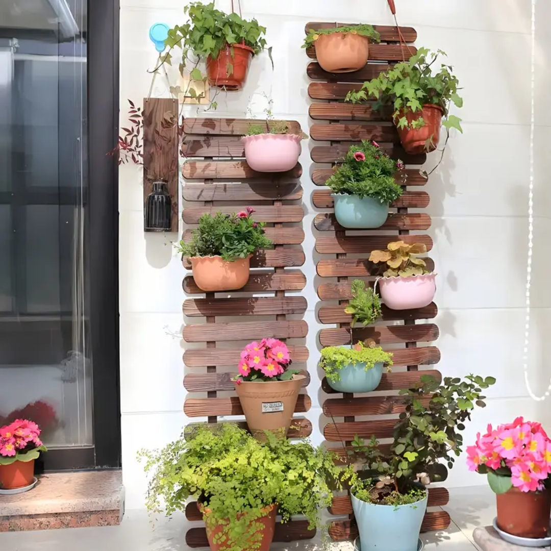 PaysaFlora – Support Mural Vintage pour Plantes et Fleurs