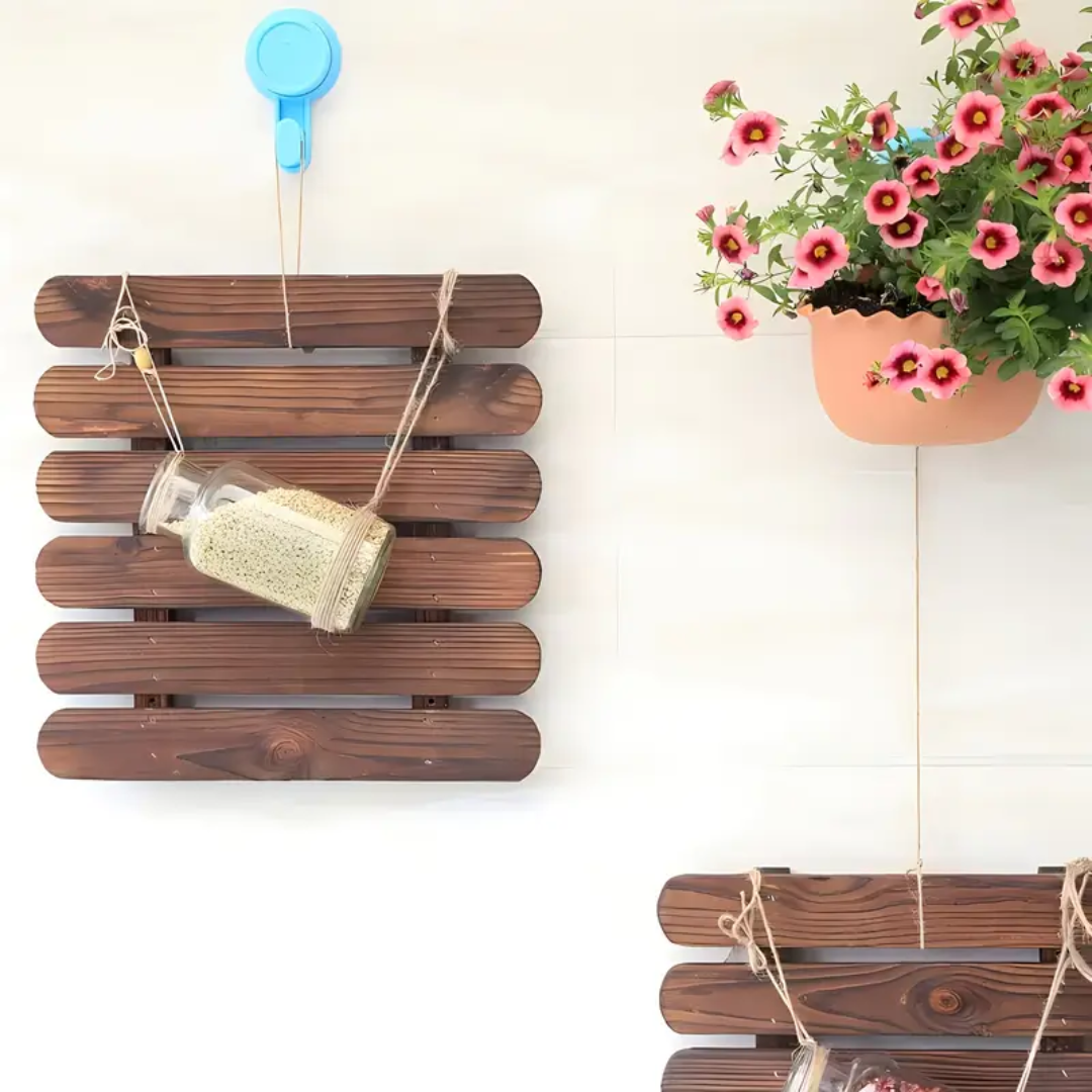 PaysaFlora – Support Mural Vintage pour Plantes et Fleurs