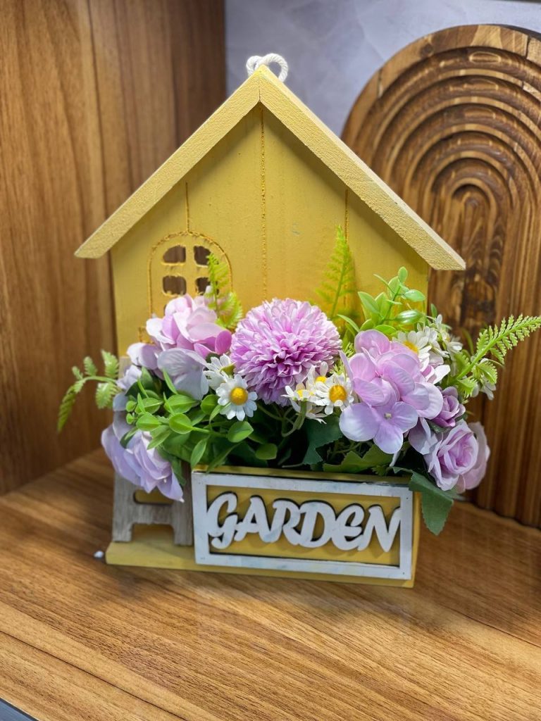 Maison Murale Fleurie Style Jardin