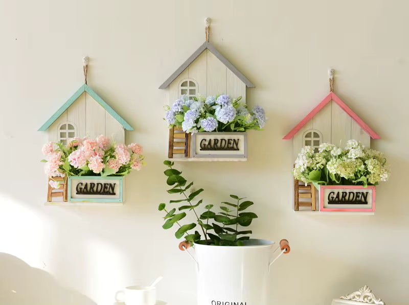 Maison Murale Fleurie Style Jardin