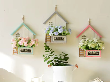 Maison Murale Fleurie Style Jardin