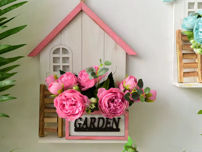 Maison Murale Fleurie Style Jardin