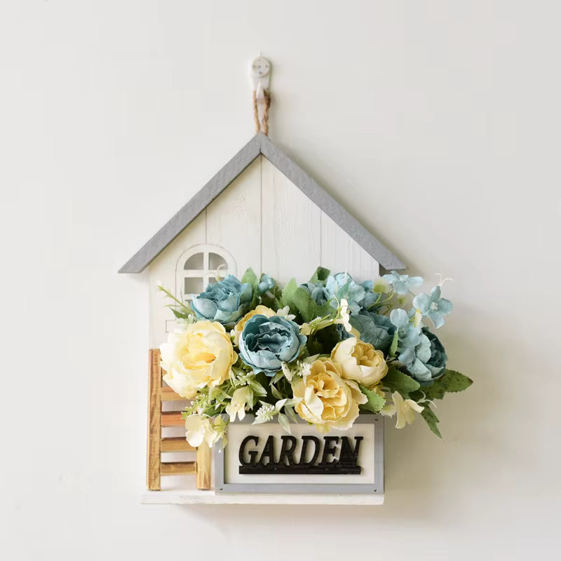 Maison Murale Fleurie Style Jardin