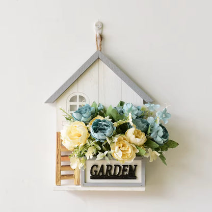 Maison Murale Fleurie Style Jardin