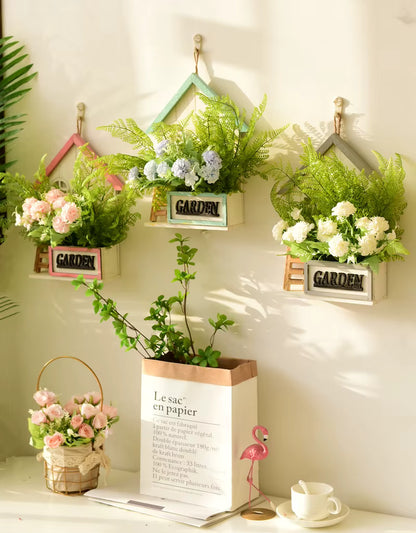 Maison Murale Fleurie Style Jardin