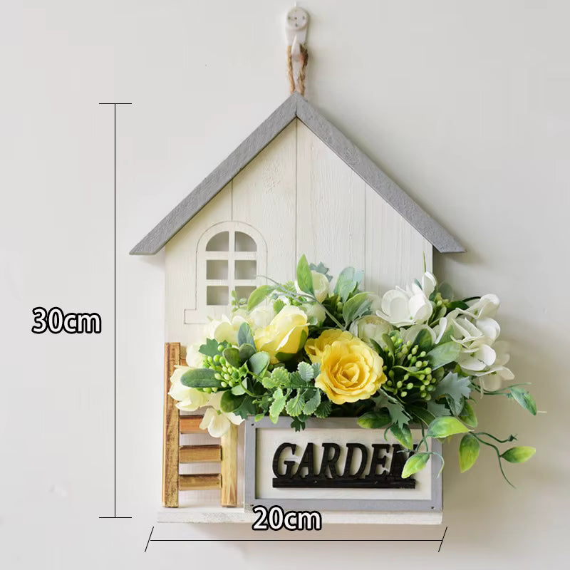 Maison Murale Fleurie Style Jardin