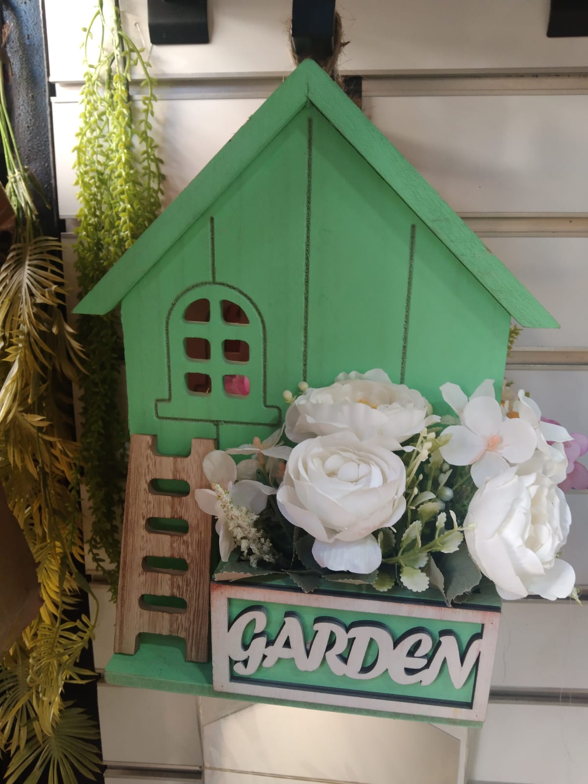 Maison Murale Fleurie Style Jardin