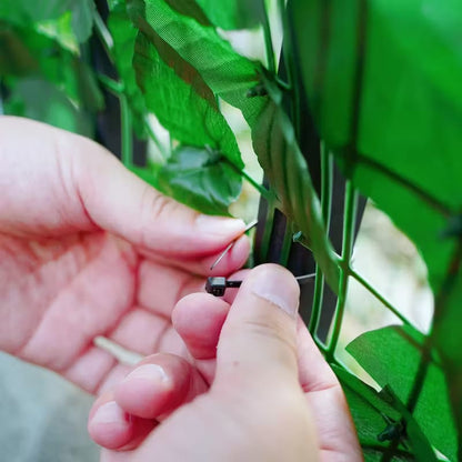 Clôture d'intimité extensible (3m/1m) en lierre artificiel